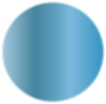 a blue circle on a white background