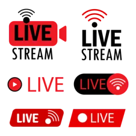 live streaming logo