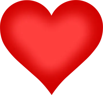 a red heart