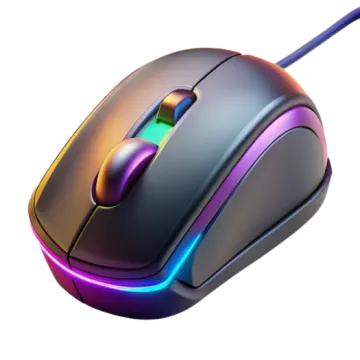 a computer mouse on a white background