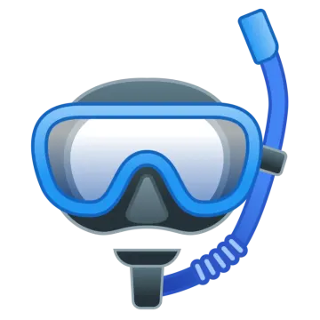 an image of a scuba mask and goggles