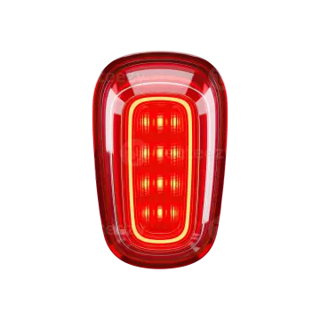 a red tail light for a car
