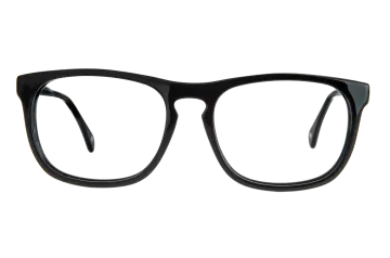a pair of glasses on a white background