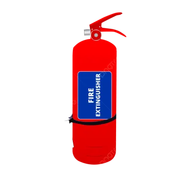 a fire exor on a white background