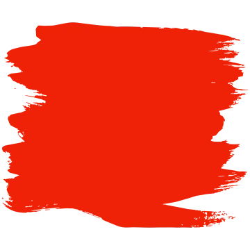 a brown paint stroke on white background