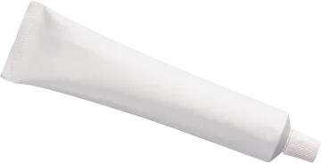 a white paper tube with nozzles on it