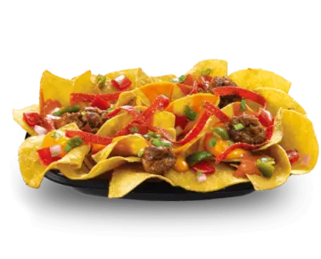 a plate of naitoos with beef and peppers