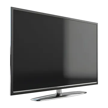 a flat screen tv on a white background