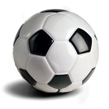 a soccer ball on a white background