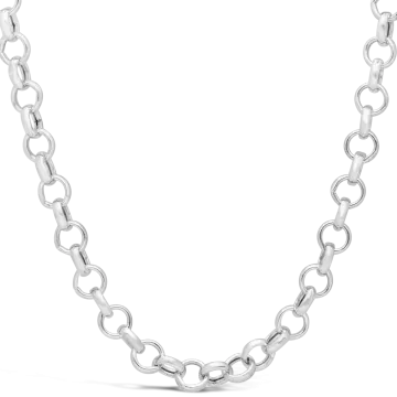 sterling silver link necklace