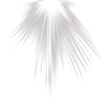 a white background with rays of light