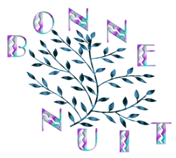 a blue and purple tree with the words don't
