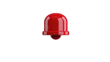 an image of a red stop light