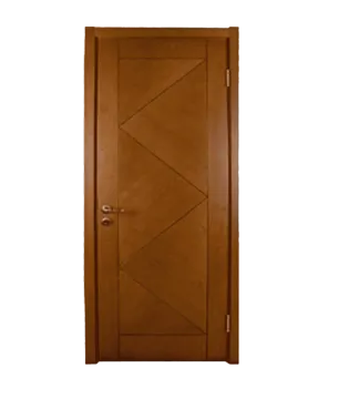 a wooden door on a white background