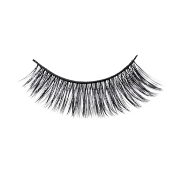 a close up view of the lashes on a white background