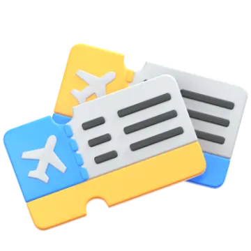 two credit cards with a plane icon on them