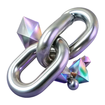 an image of a chain that is connected to a ball