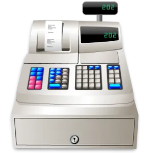 a cash machine with the numbers on it