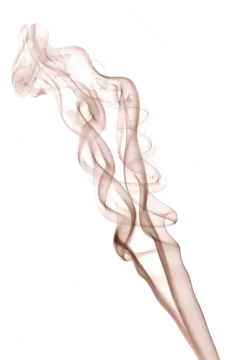 a close up of smoke on a white background