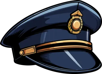 a police hat