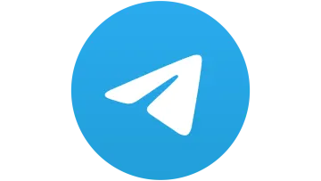 a blue circle with an arrow icon