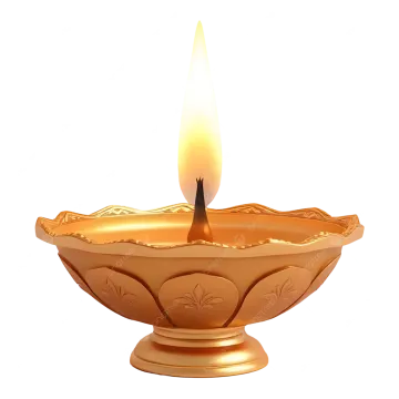 a lit candle on a white background