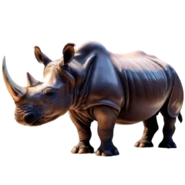 an image of a rhino on a white background