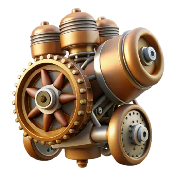 an image of a car engine