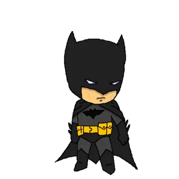 a drawing of the batman