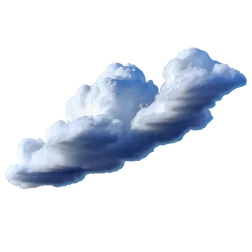a cloud in the sky