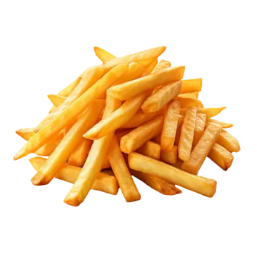 a pile of french fries