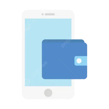 a smartphone with a credit card on it