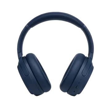 a pair of headphones on a white background