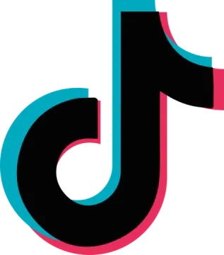 a black and pink logo with the letter j on it