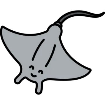 a black and white drawing of a sting