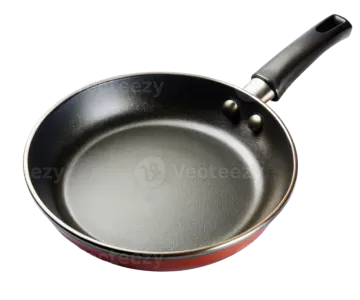 a frying pan on a white background