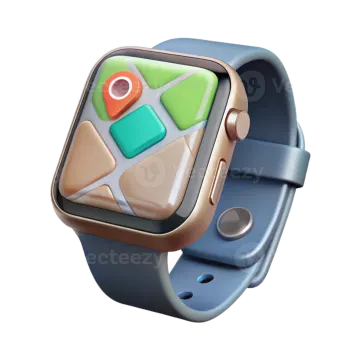an apple watch with the app icon on it