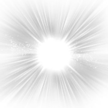 a white background with a burst of light
