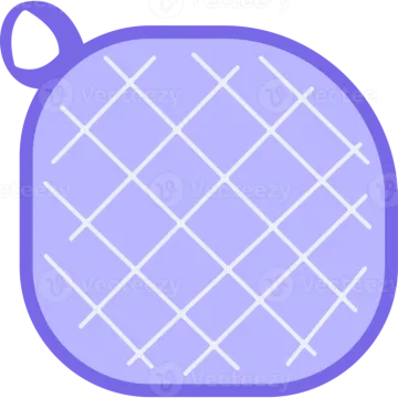 an oven mit with a pattern on it