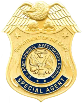a police badge on a white background