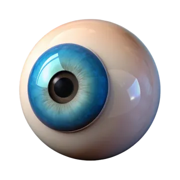 a close up of an eyeball