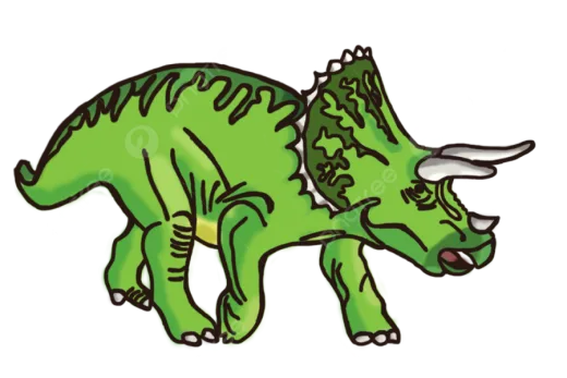 a drawing of a trilopsaurus