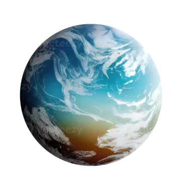 an image of the earth from space