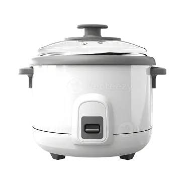 a white rice cooker