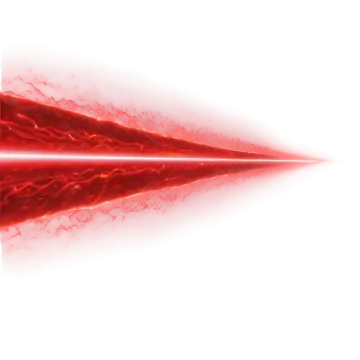 an image of a red light shining through a white background