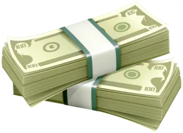 a stack of money on top of each other stacks