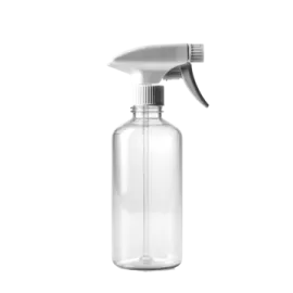 a spray bottle on a white background