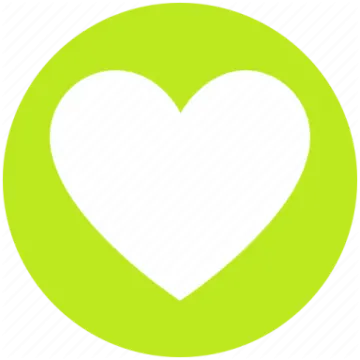 a green heart icon