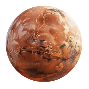 an image of the planet with a white background