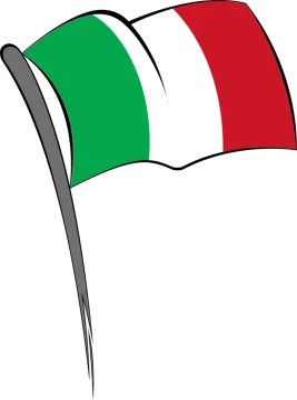 the flag of italy